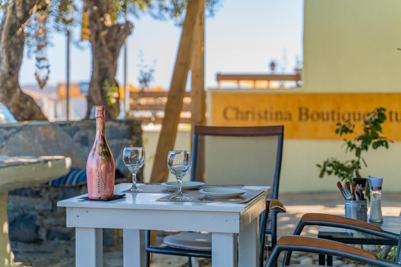 Christina Boutique Studios Elounda エクステリア 写真